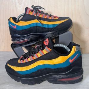 Nike Air Max 95 "Black Bright Spruce" CU1095-001 Youth 5.5  Women's 7